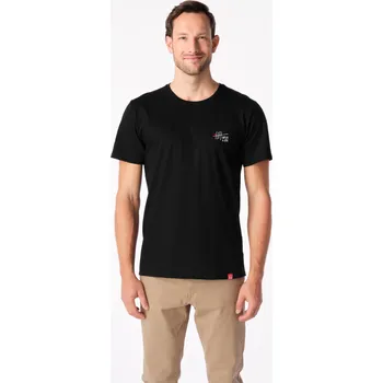 Pánské tričko CityZen - AGEN Pánské tričko černé s potiskem Dopiju a jdu 4XL