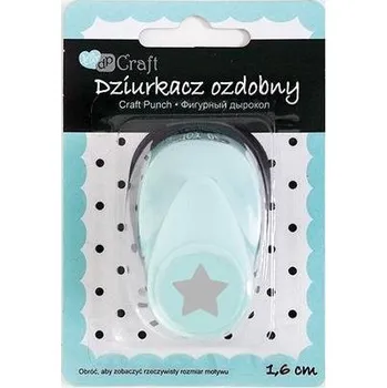 Děrovačka dpCraft Dekorační děrovačka 1,6cm – hvězda