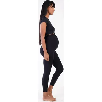 Dámské kalhoty Dámské mateřské elastické kalhoty Julie - černá - XXL