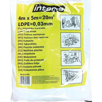 MOTIVE Ochranná malířská fólie 5x4m 30 µm