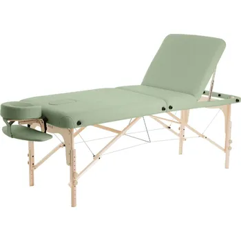 Masáž Fabulo, USA Dřevěný masážní stůl Fabulo GURU Plus Set (192x76cm, 8 barev) bledě zelená 192*76 cm / 21,1 kg / 2 barvy