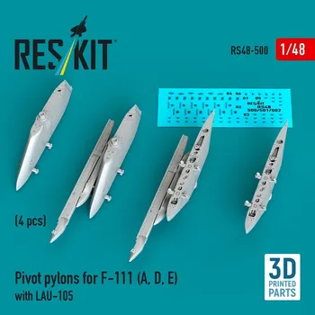 Plastikový model 1/48 Pivot pylons for F-111 (A, D, E) w/ LAU-105