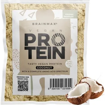 Protein BrainMax Vegan protein Kokos 35 g