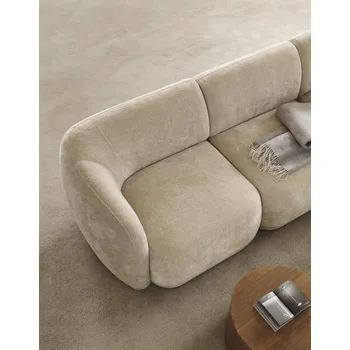 Pohovka PCo Modul k sedací soupravě BONO 1L/1R 95 cm Roh pohovky: Levý roh, Barva látky: DRESS ME 11 (Tmavá hnědá)