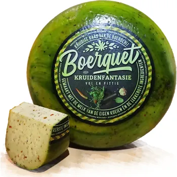 BOERQUET sýr pesto zelené 48%+ Hmotnost: 151g - 155g