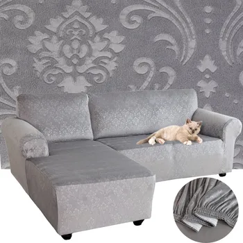 Napínací potah Potah na pohovku (kanape) Domidekor šedý