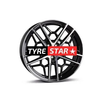 Alu kolo Borbet GTY 8.5x19 5x108 ET45 black rim polished glossy