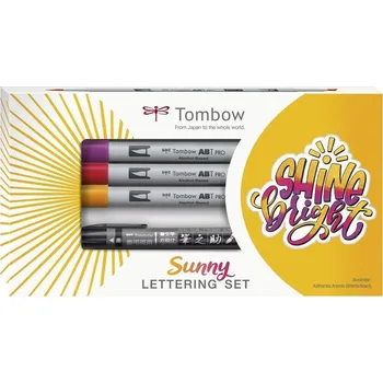 Kosmetická sada Tombow Sada Sunny Lettering Set