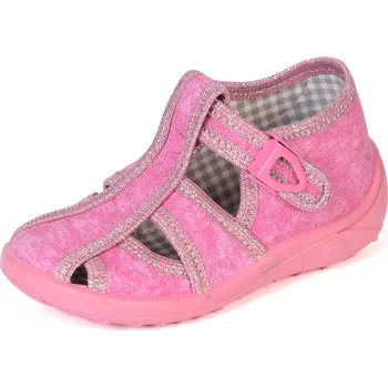 Dívčí bačkory NAZO PPHU Domácí obuv, papučky-přezůvky 024MA Velikost: 18