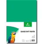 Barevný papír A4 80g, tmavě zelený, 100 listů