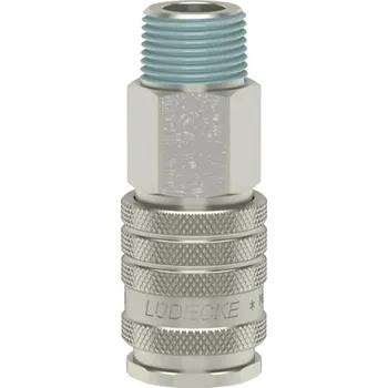 Příslušenství pro vzduchotechniku Lüdecke rychlospojka Industry, závit R3/8"a