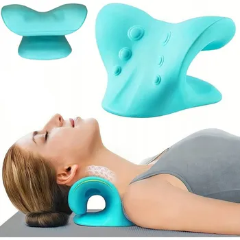 Masážní přístroj POLŠTÁŘ POD KRK masáž páteře UVOLŇOVAČ PRO KRK úleva MASÁŽNÍ PŘÍSTROJ NA BOLEST