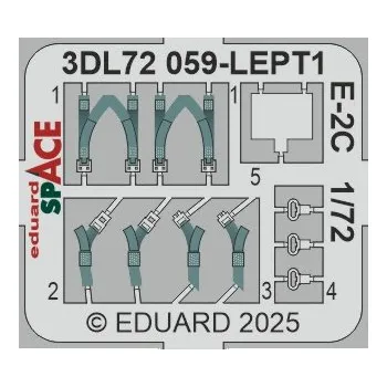 Plastikový model 1/72 E-2C SPACE (HELL)