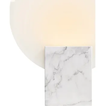 Nordlux Hester (bílý mramor) sklo, plast IP44 2015391020 2015391020