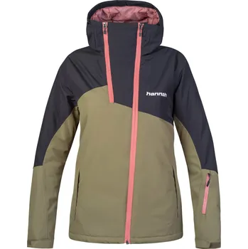 Hannah Maky Col Dámská lyžařská bunda s membránou 10047351HHX burnt olive/anthracite 44