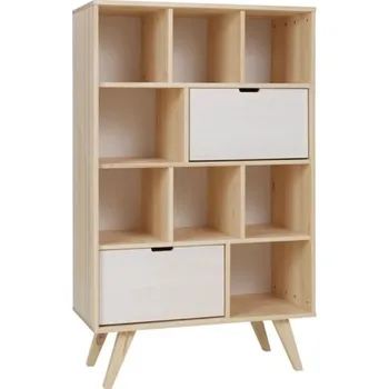 Knihovna Doktor Regál Malmo Zvolte odstín: Dub moření dřeva / Bělená