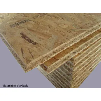 OSB deska OSB-3 | 12 mm | 4PD | nebroušené Rozměr: 625 * 2500