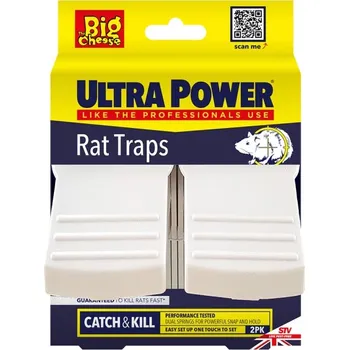 Hubení hlodavce Past na potkany STV149 s návnadou 2ks