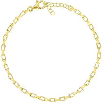 Náramek Brilio Silver Elegantní pozlacený náramek BRC95Y + 2 měsíce na vrácení zboží