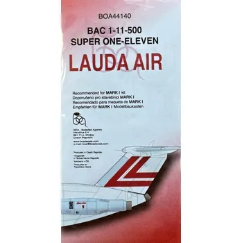 Plastikový model 1/144 Decals BAC 1-11-500 Lauda Air (MARK I)