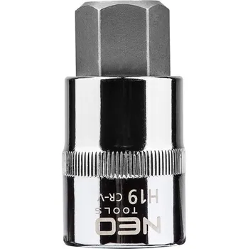 Bit Šestihranný bit na nástrčné 1/2", H19 x 55 mm 08-778 NEO TOOLS