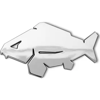 Auto-moto Delphin 3D Nálepka Carp Chrom