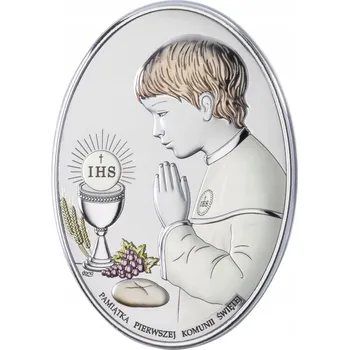 Obraz Obrázek na památku Prvního svatého přijímání pro chlapce s gravírováním Dárek