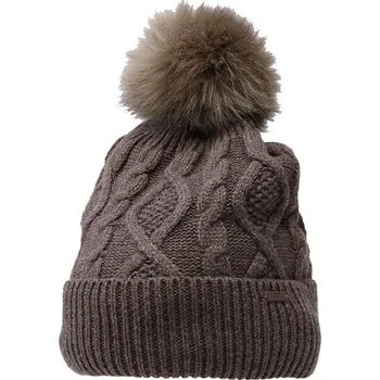 Pokrývka hlavy Dámská čepice 4F WINTER CAP W M Hnědá
