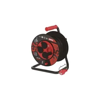 Prodlužovací kabel Prodlužovací kabel na bubnu - 4 zásuvky 25m EMOS P084253