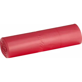 Pytle na odpadky Červené pytle na odpad 240 L, 80 µm, 5 ks/role