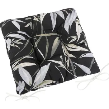 Podsedák Sedák EMA prošívaný Černá,Šedá BX5690 - 40x40 cm / 40x40 cm prošívaný