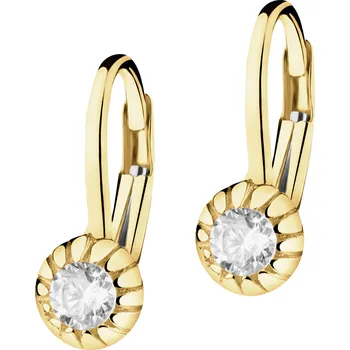 Náušnice Zlaté náušnice se zirkony - AP541-5067
