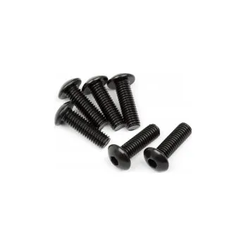 RC vybavení Button Head Screw M5x16mm (Hex Socket / 6pcs)