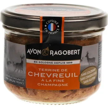 JEAN BRUNET Terina srnčí na brandy 180 g