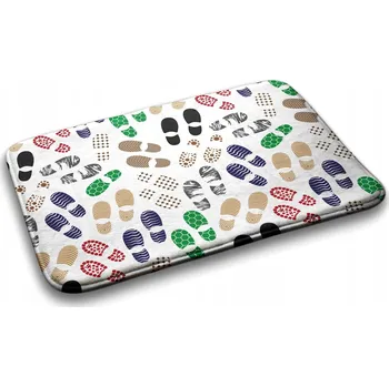 Koupelnová předložka Koupelnová předložka měkká Mata Stopy bot