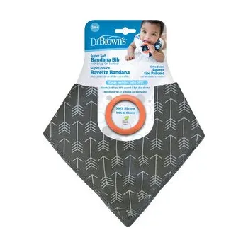 Podlahový mycí stroj Dr.Browns AC125 Chustka śliniak z gryzakiem strzały