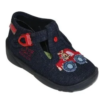 autíčko 674B032 18 - chl.přez., tm.modrá, auto-velká kola S 674B032_18