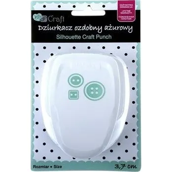 Děrovačka dpCraft Dekorační děrovačka ažurová 3,7 cm – knoflíky