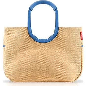 Nákupní taška Nákupní taška Reisenthel Loopshopper L Frame Raffia blue