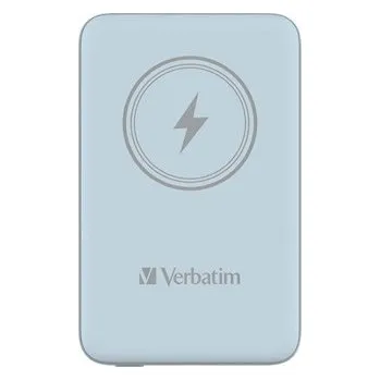 Powerbanka Verbatim 32247 power banka s bezdrátovým nabíjením, 5V, 10 000mAh, modrá