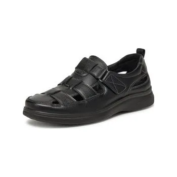 Dámské sandále Lanetti Sandály MSS20518-03 Černá 40