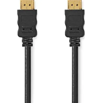Video kabel Nedis CVGB34060BK50 - High Speed HDMI Kabel s Ethernetem | Konektor HDMI - HDMI | 4K@60Hz | ARC | 5.00 m | Černá