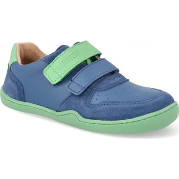 Barefoot tenisky Blifestyle - Anura Bio nappa/velours Meerblau zelené Velikost: 30
