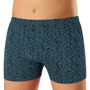 Pánské spodní prádlo Andrie PS 5903 tyrkysové pánské boxerky Barva: tyrkysová, Velikost: 3XL