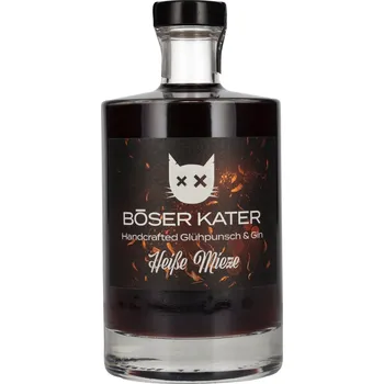 Gin Böser Kater Heiße Mieze Handcrafted Glühpunsch & Gin 0,5L, 17%