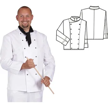 (0411) RONDON pánský dvouřadý - bílá - 60/182