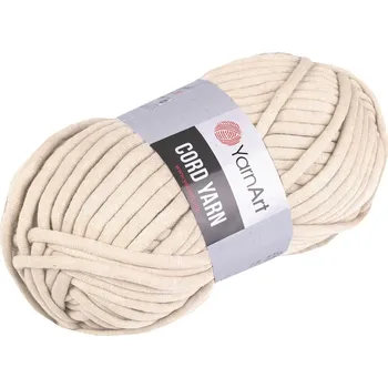 Pletací příze Cord Yarn 250 g, barva 1 (753) béžová