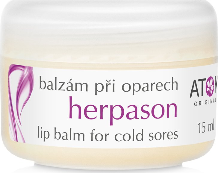 Original ATOK Balzám při oparech Herpason Objem: 15 ml