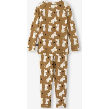 Kojenecké oblečení Dětská souprava z merino vlny a lyocellu hnědá Peanut Brown Moomin Reima Velikost: 86