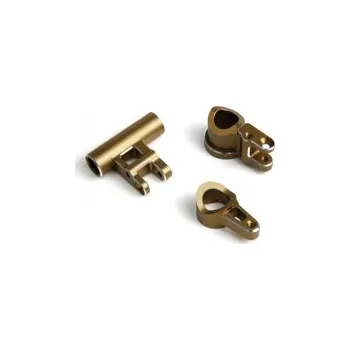 Volný čas Hliníková ramena servo saveru, zlatá